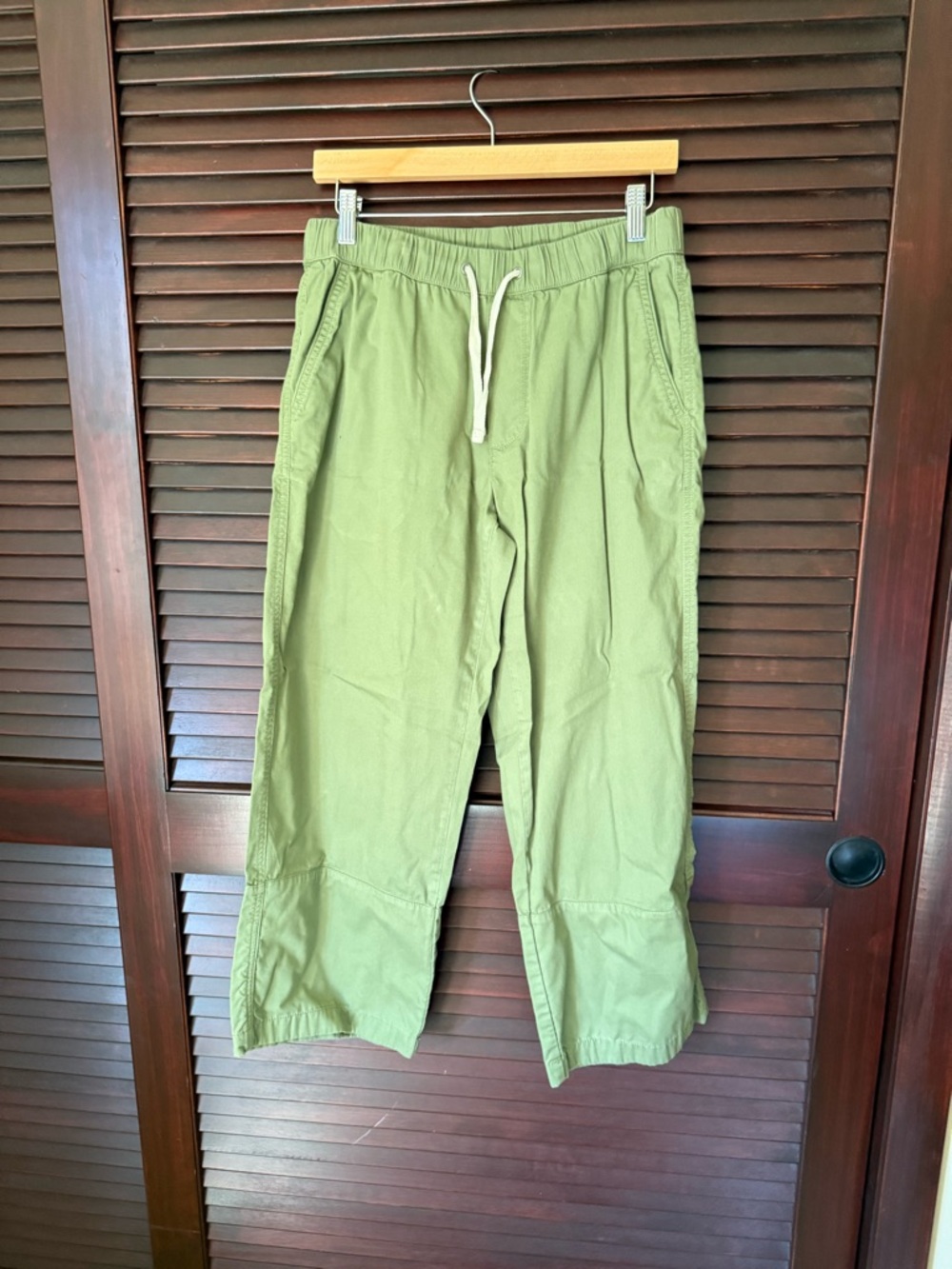 Pact Olive Green Women’s Drawstring Joggers